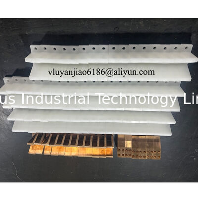 Plastic V Shape Copper V Shape Electroplating Parts For Electroplating line
