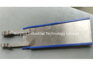 Electroplating Accessories Titanium Cathode Plate With PVC Edge Strips