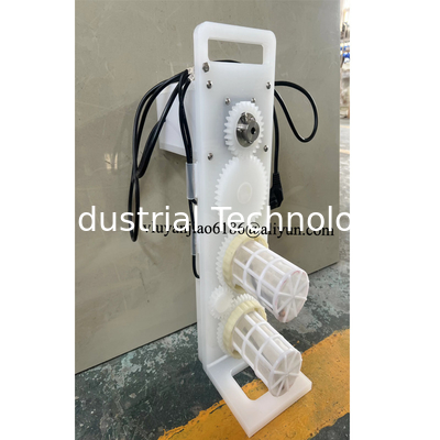 Dual Barrel Body PPN Mini Electroplating Barrel For Electroplating Tank