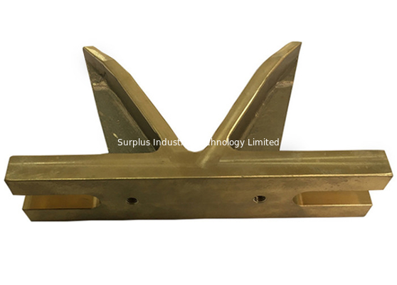Conductive Copper Electroplating Accessories V Block For Electroplating Tank