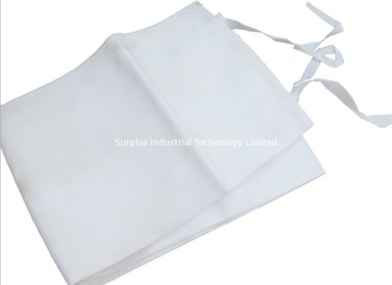White 5 Micron Polyester Anode Bags For Titanium Anode Basket