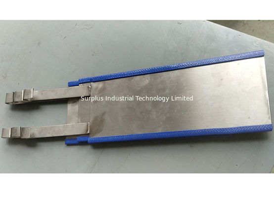 Electroplating Accessories Titanium Cathode Plate With PVC Edge Strips