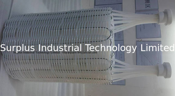 Διάταξη 395*775mm κυλινδρικό σχήμα 6 στρωμάτων PTFE εναλλάκτης θερμότητας για θέρμανση με ατμό