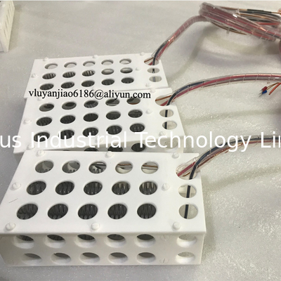 Θερμαντήρας πλαισίου 110×210×60mm 230V 1P 1.5kw με θερμοσύνδετα τύπου J PTFE θερμαντήρας βύθισης