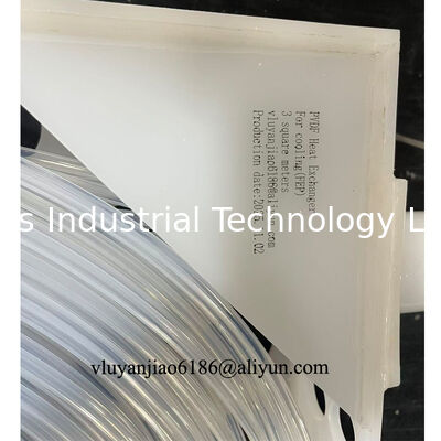 PVDF Φθοριοπλαστικός εναλλάκτης θερμότητας για χημικά διαλύματα θέρμανσης/ψύξης