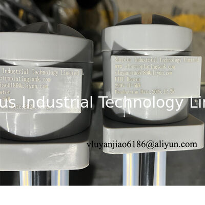 220V 5kw Κάθετος Σπειροειδής Θερμαντήρας Εμβάπτισης PTFE για Γραμμή Γαλβανισμού